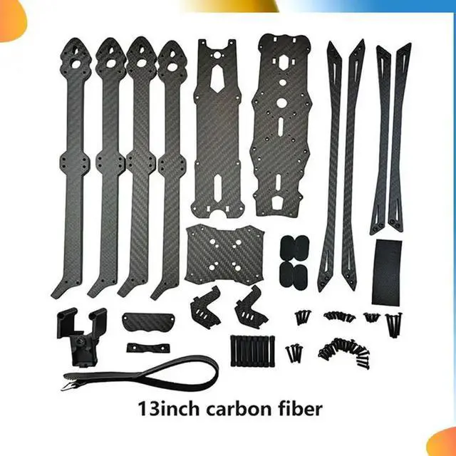 Alt view image 4 of 4 - Carbon Fiber Drone Frame MARK4 V3 Pro 13 Inch 570Mm Frame Kit Forfpv Freestyle RC Racing Drone Quadcopter