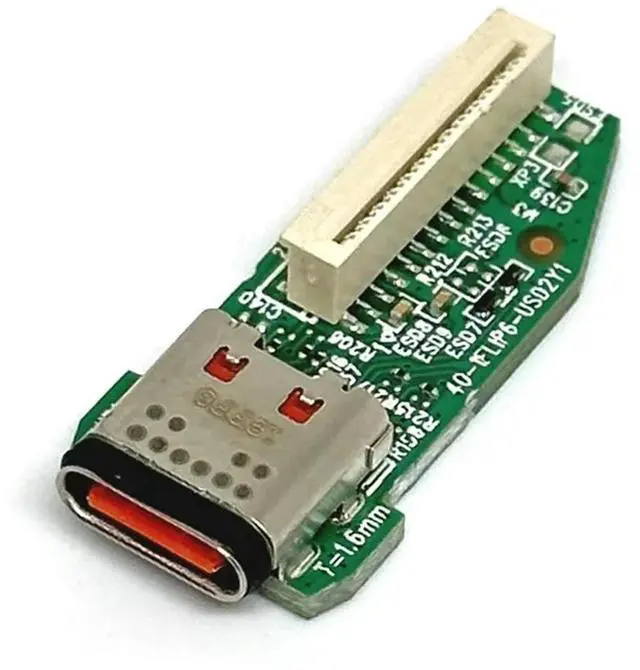 Alt view image 2 of 7 - Type C USB Charge Port Charging Socket Jack Power Supply Board Jack Connector For Flip 6 TL