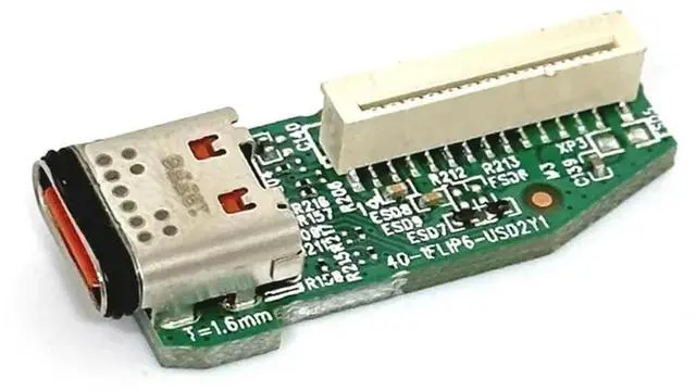 Alt view image 4 of 7 - Type C USB Charge Port Charging Socket Jack Power Supply Board Jack Connector For Flip 6 TL