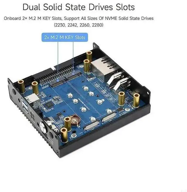 Main image of Multi-Purpose Mini-Computer for CM4 , 4G, l Case All-in-One Solution for Home/Office