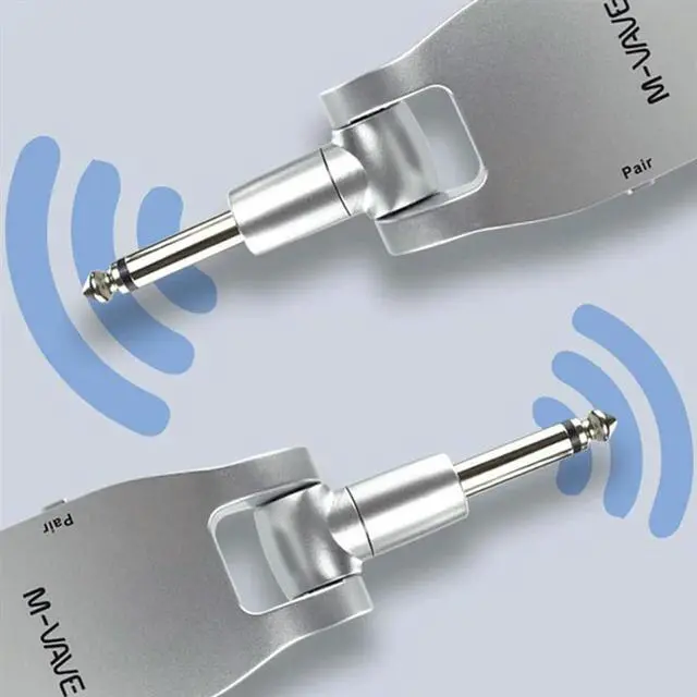 Alt view image 2 of 4 - WP-1 Wireless Guitar System 2.4G Transmitter & Receiver Rechargeable 30M Range For Electric Guitar & Bass