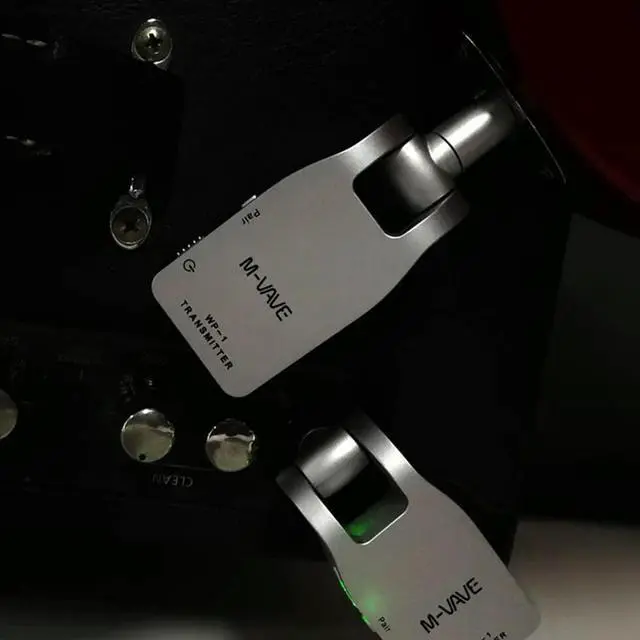 Alt view image 3 of 4 - WP-1 Wireless Guitar System 2.4G Transmitter & Receiver Rechargeable 30M Range For Electric Guitar & Bass