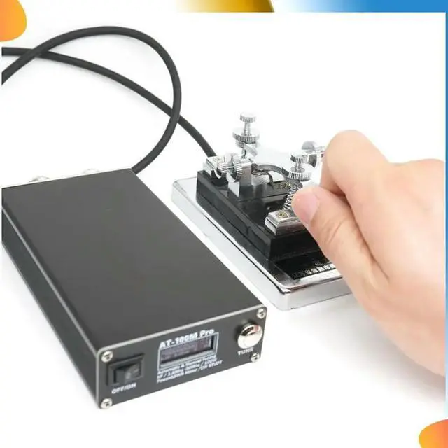 Alt view image 4 of 7 - AT-100M Pro Antenna Tuner 1.8-30Mhz Power Meter 125W Automatic Antenna Tuner Support Morse Code Exerciser For Radio