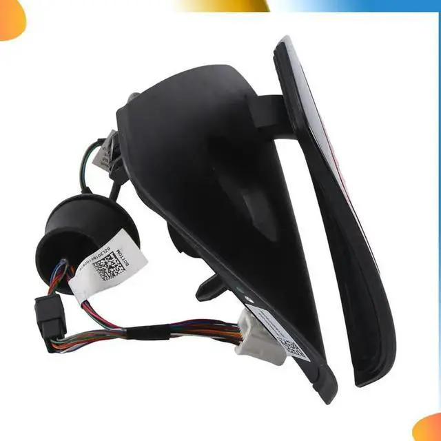 Alt view image 2 of 7 - For Tesla Model 3 Y 2017-2023 Spare Parts Accessories Car Rear Left Charge Port Door Reflector & Cover Assembly 1525134-00-