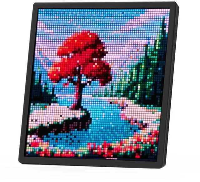 Alt view image 2 of 7 - LED Pixel Display 64X64 RGB LED Matrix Panel Programmable Pixel Art Display With Bluetooth APP Control Pixel Screen