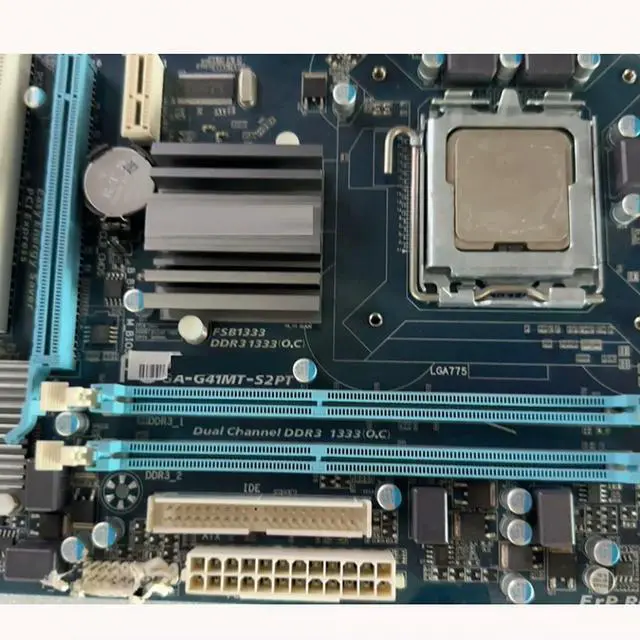 Alt view image 3 of 3 - For Gig-abyte GA-G41MT-S2PT DDR3 LGA775 motherboard