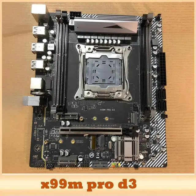 Main image of X99M PRO D3 For JGIHUUE Motherboard Support E5 2678V3 2696V3 2666V3 2696V4 X99M-PRO
