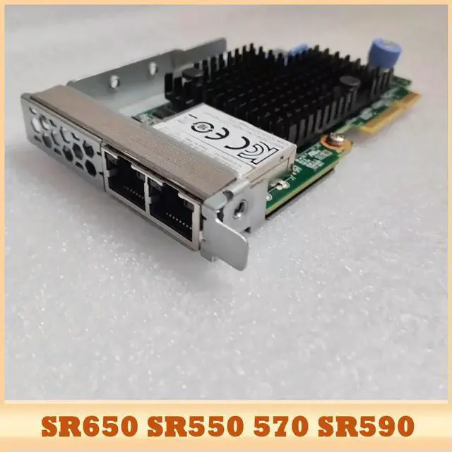 Main image of For SR650 SR550 570 SR590 Dual port 10G electrical port LOM network card 7ZT7A00548 00YJ568