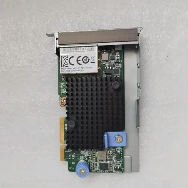 Alt view image 2 of 3 - For SR650 SR550 570 SR590 Dual port 10G electrical port LOM network card 7ZT7A00548 00YJ568