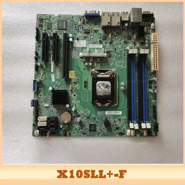 Main image of For Super-micro X10SLL+-F LGA1150 E3-1200 Single Channel Motherboard