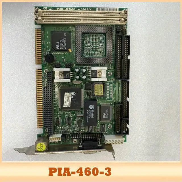 Main image of P56X86-SBC-VerG4-100 PIA-460-3 E7755 ISA semi long card industrial motherboard