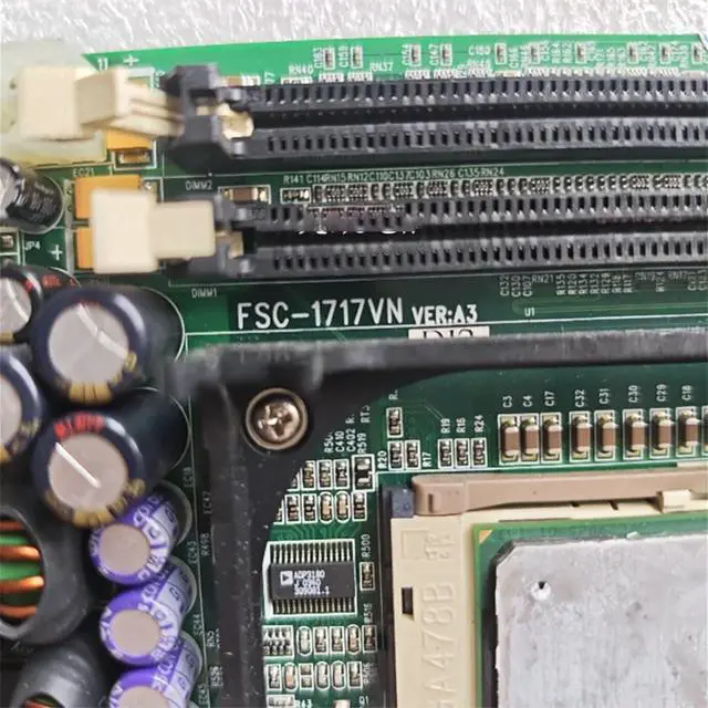 Alt view image 3 of 6 - FSC-1717VN VER:A3 Industrial control motherboard