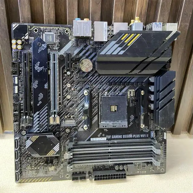 Alt view image 2 of 3 - Motherboard Support DDR4 4600 MHz 128G AM4 Ryzen CPU For AS-US TUF GAMING B550M-PLUS