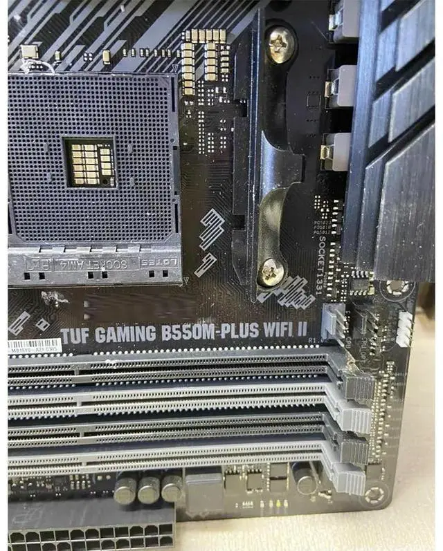 Alt view image 3 of 3 - Motherboard Support DDR4 4600 MHz 128G AM4 Ryzen CPU For AS-US TUF GAMING B550M-PLUS