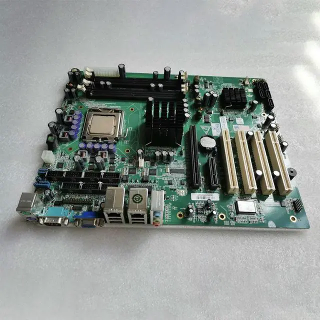 Alt view image 3 of 3 - For EVOC Industrial Computer Motherboard DDR2 Dual Ethernet Port 8*COM ECO-1811V2NA VER:A1.1