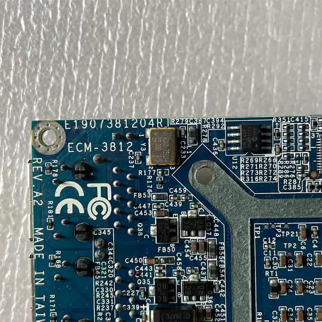 Alt view image 3 of 3 - ECM-3812 REV.A2 Industrial Control Motherboard