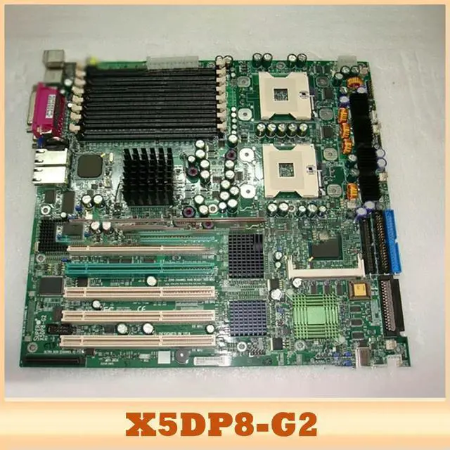 Alt view image 2 of 3 - Server Motherboard 604 Interface 533 External Frequency X5DP8-G2