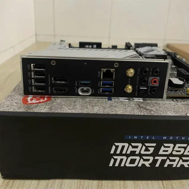Alt view image 3 of 3 - 128GB 2*M.2 PCI-E 4.0 LGA 1200 DDR4 Micro ATX Mainboard For MAG B560M MORTAR Motherboard