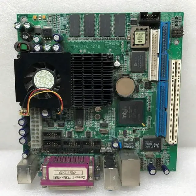 Alt view image 3 of 3 - B830 VER:A1 MD9802 Industrial Medical Motherboard