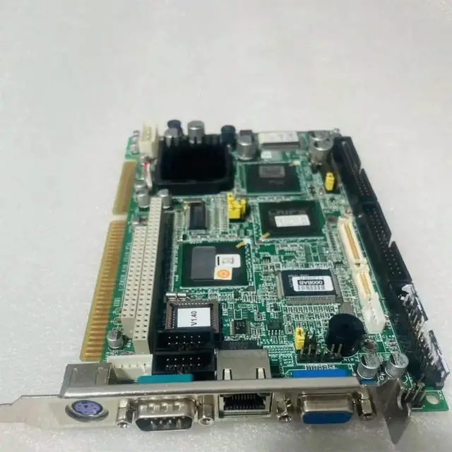 Alt view image 2 of 3 - PCA-6751 REV B2 Industrial Control Motherboard PCA-6751 REV:B202-1 Half-length ISA Card