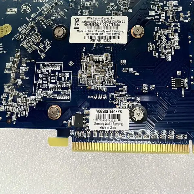 Alt view image 2 of 5 - VCG98GTEE1XPB 1G DDR3 Medical graphics card Geforce 9800GT