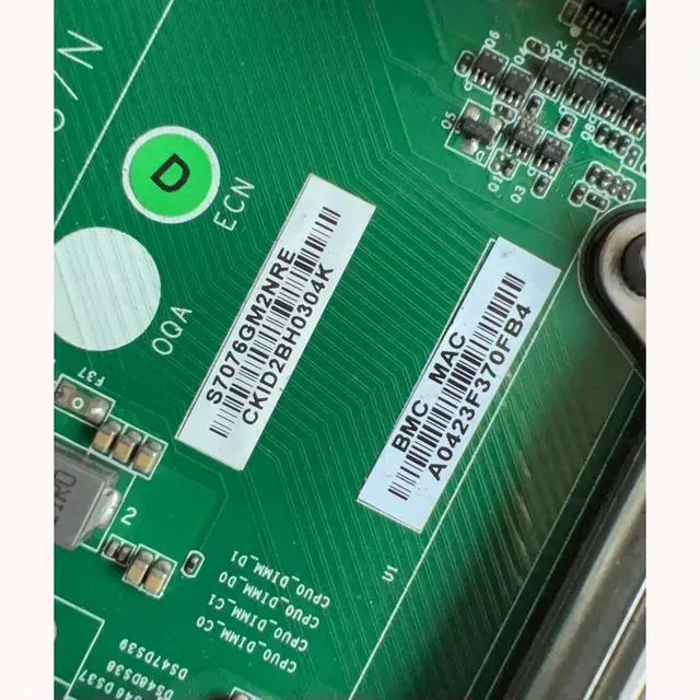 Alt view image 2 of 3 - For Tyan S7076 Dual server motherboard S7076GM2NRE