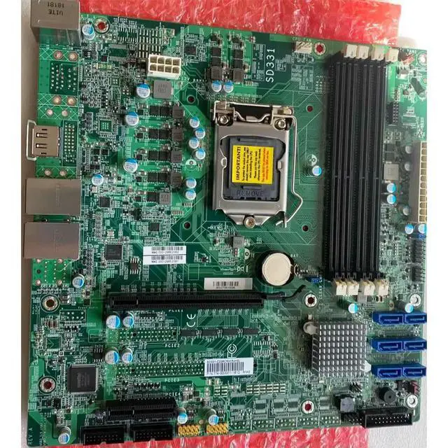Alt view image 2 of 3 - For DFI SD331 Industrial Motherboard SD331-C236CRM