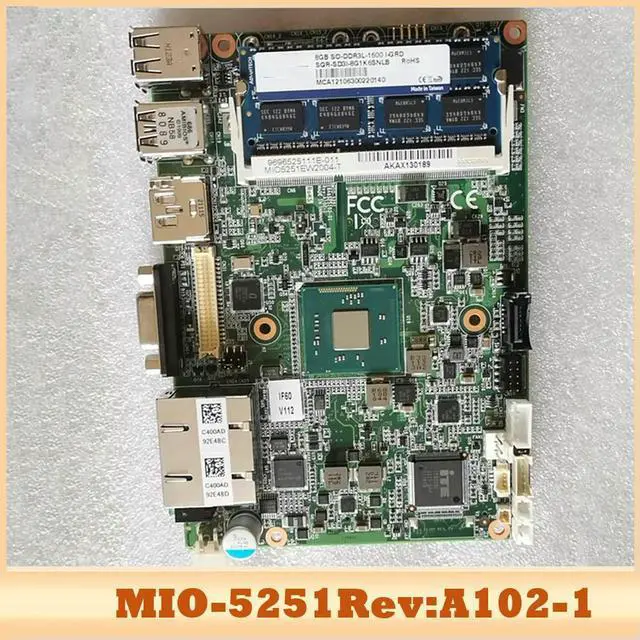 Main image of For Advantech Emb-edded industrial control motherboard MIO-5251Rev:A102-1 MIO-5251