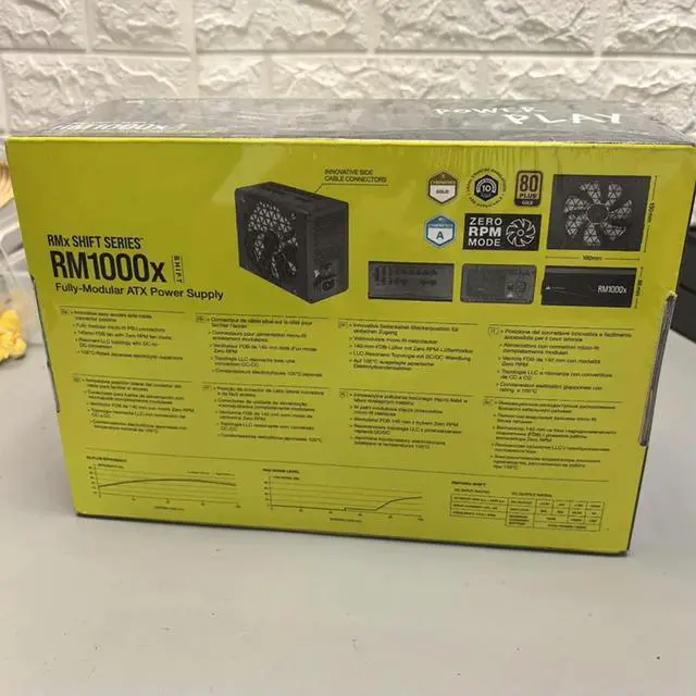 Alt view image 2 of 6 - Server Power Supply 1000W RM1000X support ATX3.0 series