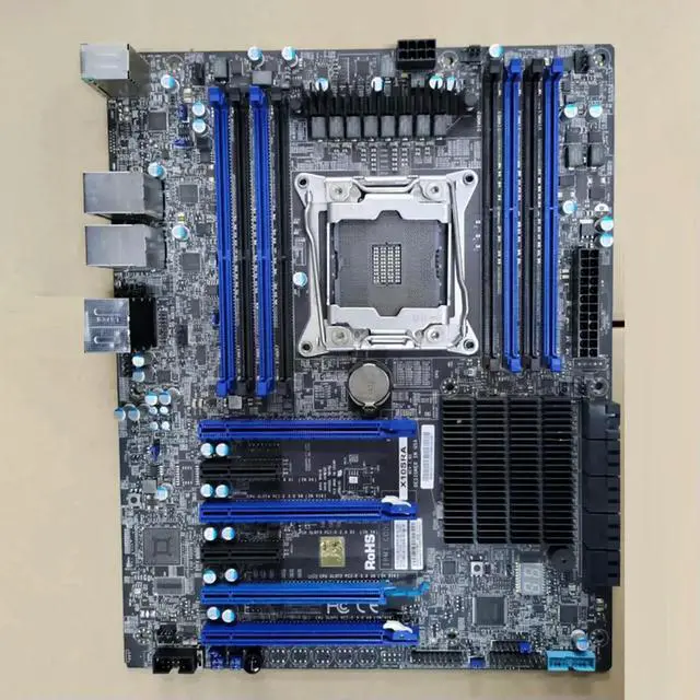 Alt view image 2 of 6 - X10SRA For Supermico C612 X99 Server Motherboard Support the Xeon E5 V3V4 series X10SRA