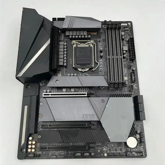 Alt view image 3 of 6 - Z590 PRO AX Supports 10-generation and 11-generation Cpu LGA 1200 Desktop Motherboard DDR4