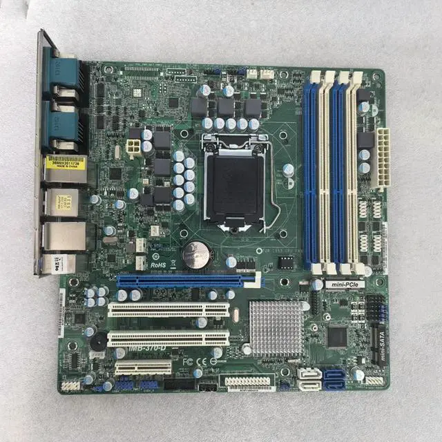 Alt view image 2 of 6 - Industrial control motherboard DDR3 LGA1155 IMB-370-D