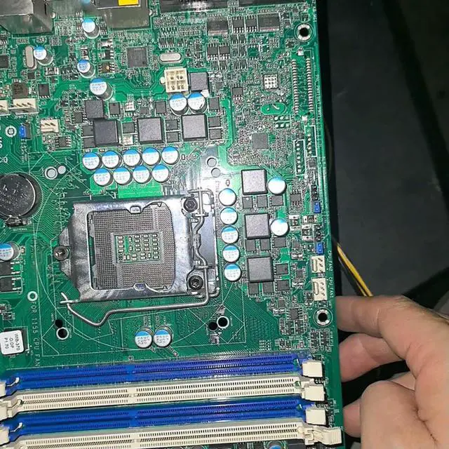 Alt view image 3 of 6 - Industrial control motherboard DDR3 LGA1155 IMB-370-D