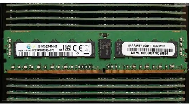 Alt view image 4 of 4 - 1 Pcs For RAM 8GB 8GB 1RX4 DDR4 2133 PC4-2133P-RC0 M393A1G40DB0-CPB Server Memory Fast Ship