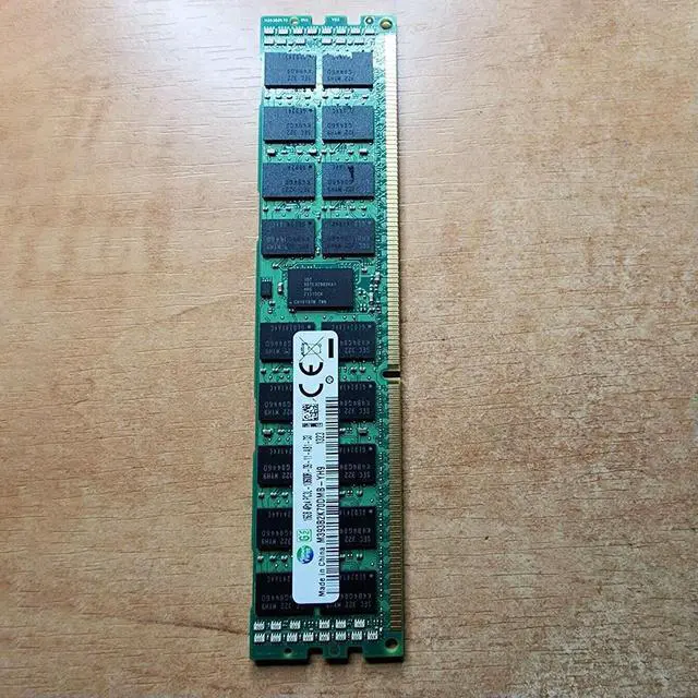 Alt view image 2 of 4 - 1 Pcs For RAM M393B2K70DMB-YH9 16GB 16G 1333 DDR3L PC3L 4RX4 10600R REG ECC Server Memory Fast Ship