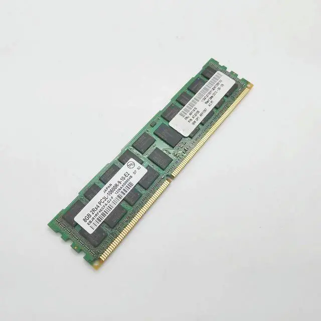 Alt view image 3 of 4 - 1 pcs For RAM X3300 M4 X3500 M3 M4 X3650 X3550 M2 M3 49Y1415 49Y1416 47J0136 Server Memory 8GB DDR3 1333 REG