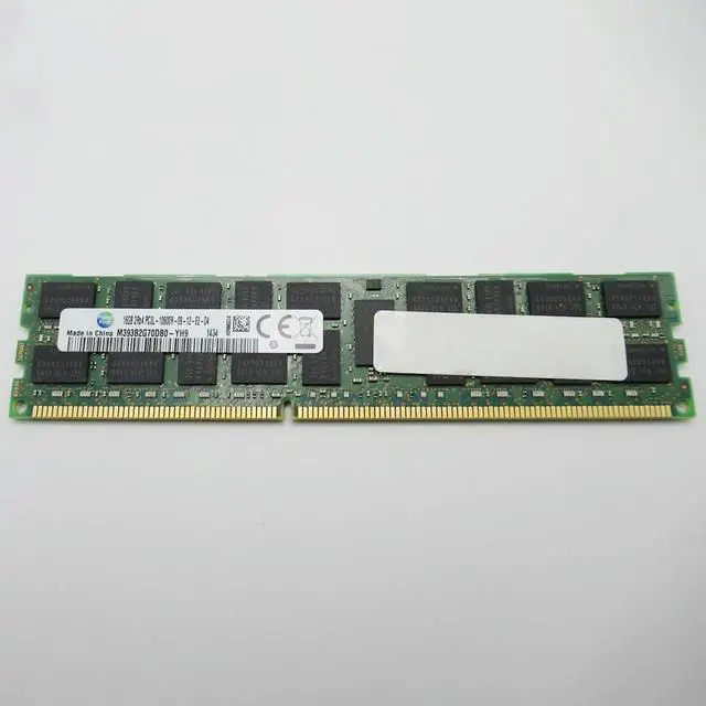 Alt view image 4 of 4 - 1pcs M393B2G70DB0-YH9 16GB 16G For RAM 2RX4 REG Server Memory DDR3L 1333