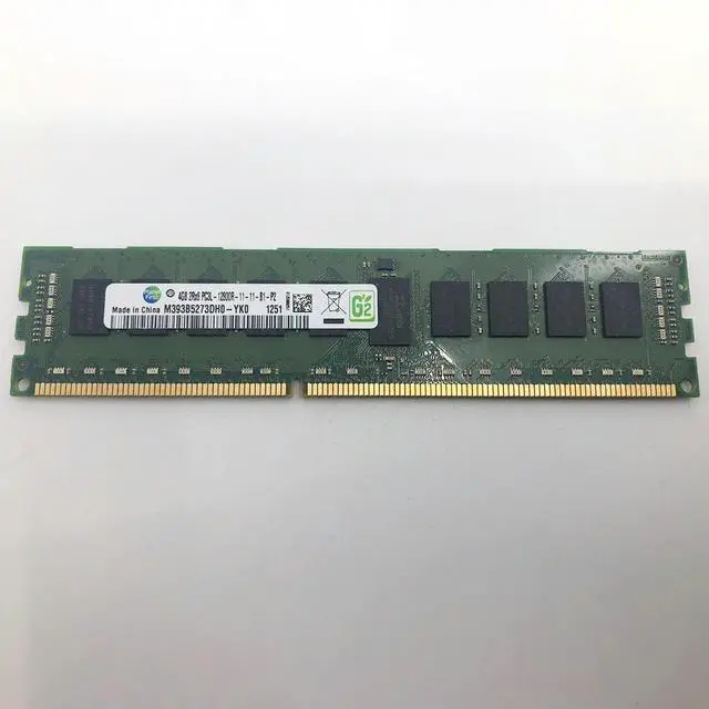 Main image of 1 pcs For RAM M393B5273DH0-CK0 4G 4GB 2RX8 PC3-12800R DDR3 1600 ECC Server Memory Fast Ship