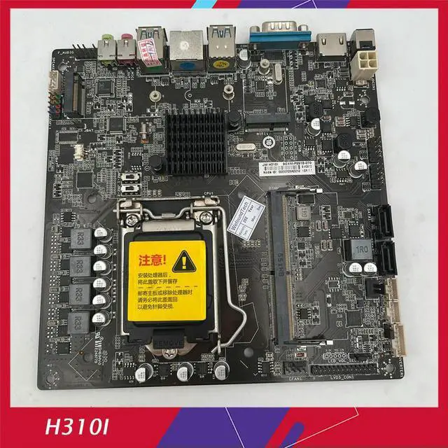 Alt view image 2 of 7 - All-in-One Motherboard For JW H310I LGA1151 Support 8-9 Generation CPU ITX Test Good