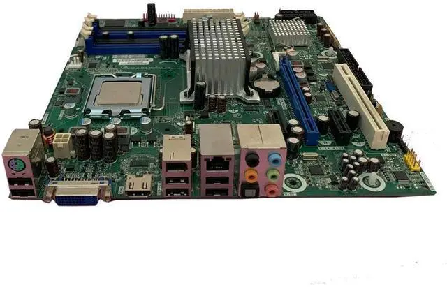 Alt view image 3 of 7 - Desktop Motherboard For DG43GT e8400 3.00ghz Dual Core CPU DDR2 Good