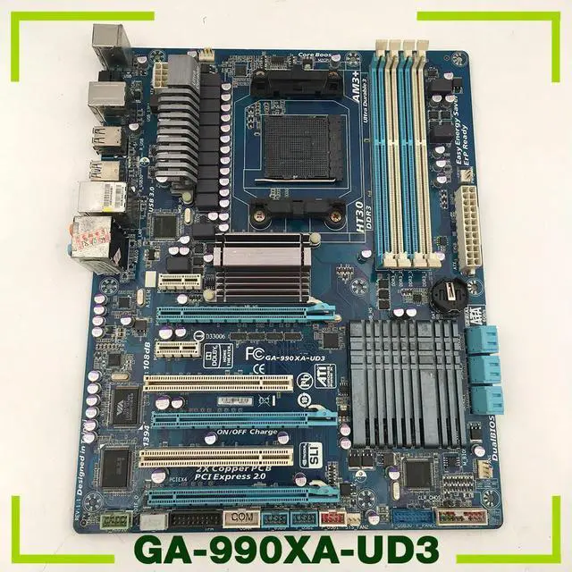 Main image of Desktop Motherboard For 990XA-UD3 FX AM3 Good GA-990XA-UD3