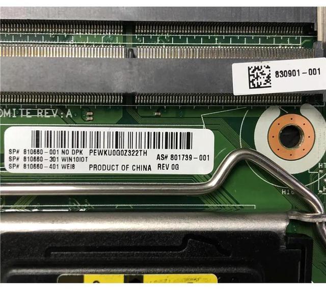 Alt view image 4 of 7 - Business Motherboard for EliteDesk 800 G2 DM 810660-001 801739-001 830901-001 810660-501 Test