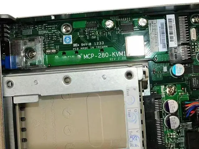 Alt view image 4 of 7 - Server Motherboard For MCP-280-KVM1 Good