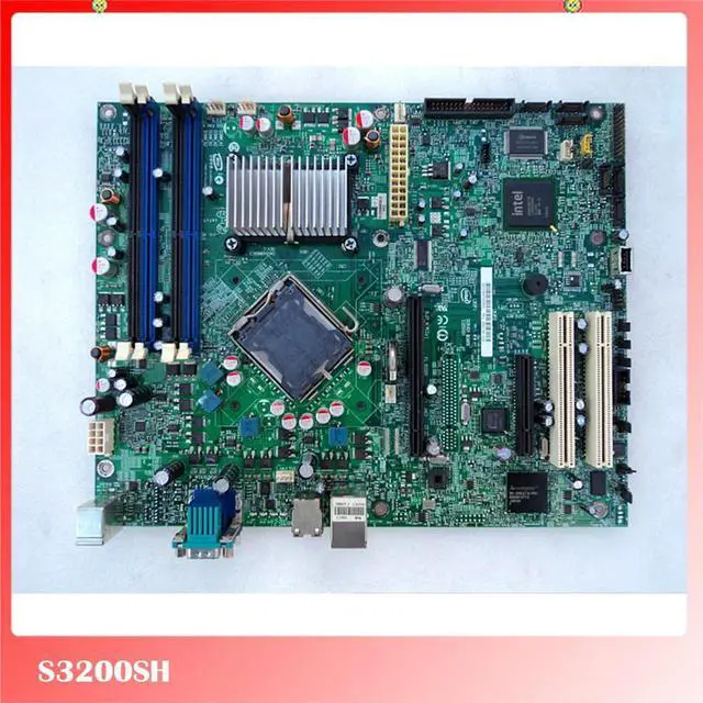 Alt view image 2 of 7 - Server Motherboard For S3200SH DDR2 LGA775 Good