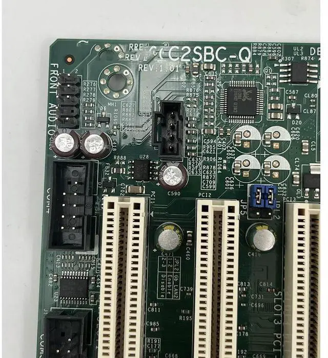 Alt view image 4 of 7 - Server Motherboard For C2SBC-Q LGA775 5*PCI Good