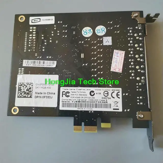 Alt view image 3 of 4 - For Creative SB0880 Sound Card X-Fi