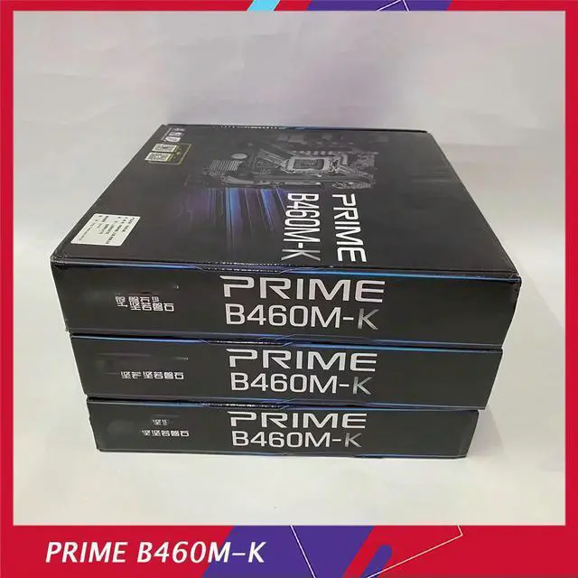 Main image of For Desktop Motherboard PRIME B460M-K M-ATX B460 LGA 1200 DDR4 2933MHz Test Good