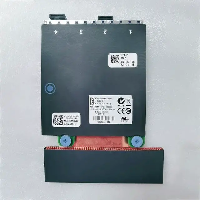 Alt view image 2 of 4 - For R630 R730 Dual 10G+Dual 1G Quad Port Network Daughter Card P71JP Y36FR G8RP