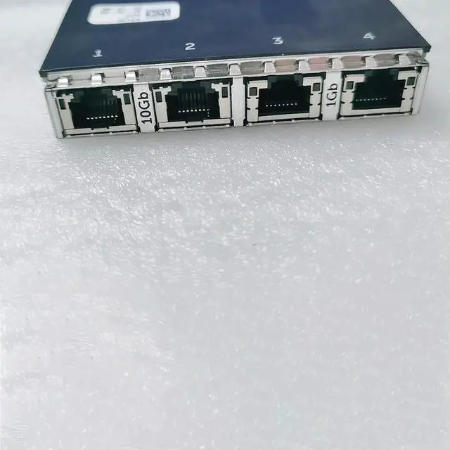 Alt view image 4 of 4 - For R630 R730 Dual 10G+Dual 1G Quad Port Network Daughter Card P71JP Y36FR G8RP