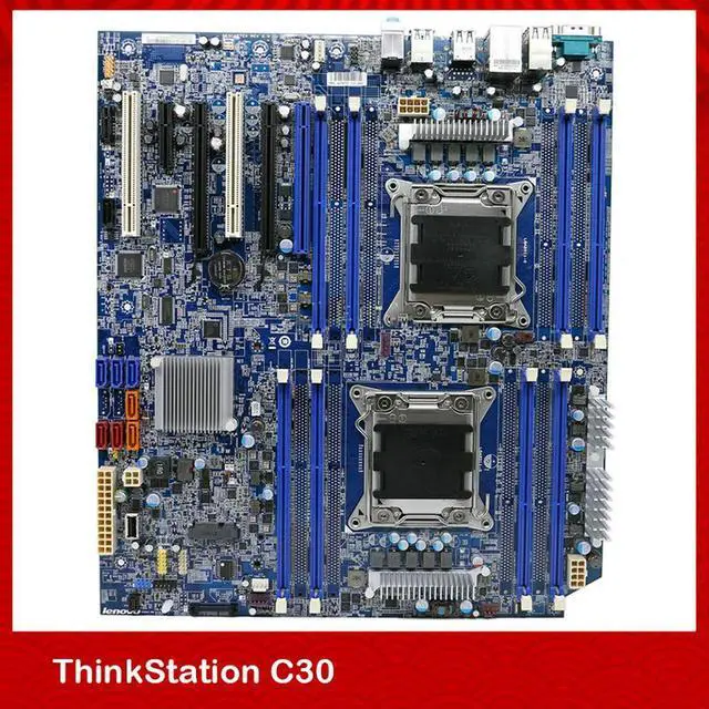 Alt view image 6 of 7 - Workstation Motherboard For ThinkStation C30 C602 X79 03T6737 03T6729 VER 2.0 Good